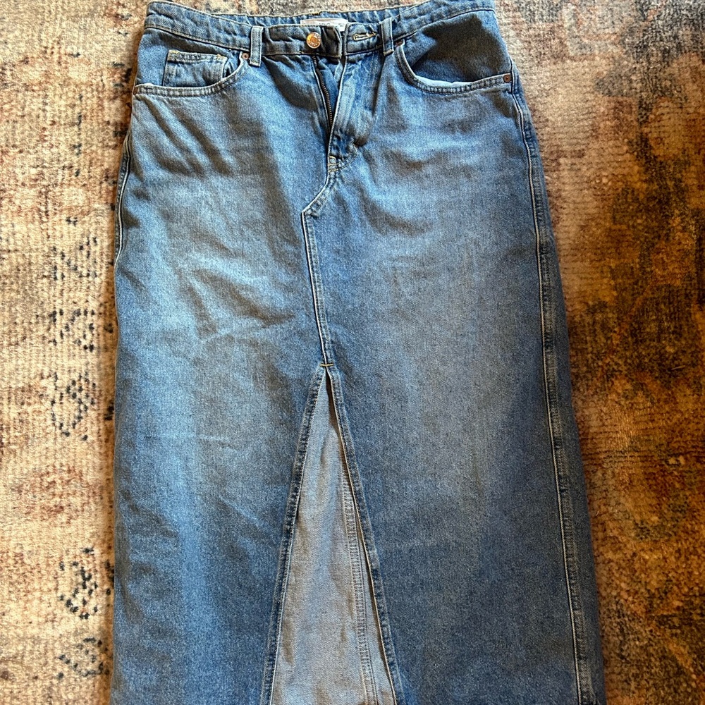 Mango Jean skirt